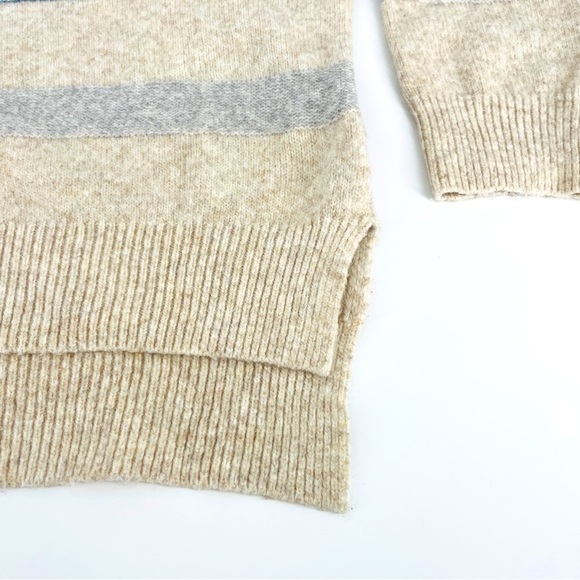 Fate - Striped Mock Turtleneck Sweater - Size Small - Picture 7 of 10